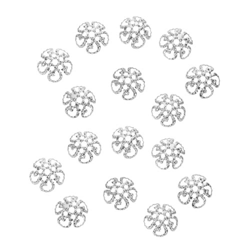 Tofficu 800 Stück Metall Perlenkappen für Schmuckherstellung Vintage Blüten-design Stabile Spacer Caps für DIY Armbänder Ohrringe Langlebig und Vielseitig für Bastelprojekte von Tofficu