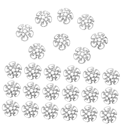 Tofficu 800 Stück Vintage Metall Blüten Perlenkappen für Schmuckherstellung Hohl Spacer Caps für Armbänder Halsketten Ohrringe Vielseitige DIY Bastelzubehör Tofficu 800 Stück Vintage Metall Blüten Perlenkappen für Schmuckherstellung Hohl Spacer Caps für Armbänder Halsketten Ohrringe Vielseitige DIY Bastelzubehör von Tofficu