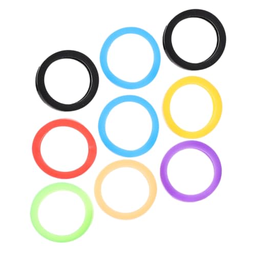 Tofficu 9 Stück Elastische Silikon Schlüsselkappen für Hausschlüssel Flexible Schlüsselhüllen zum Schutz und Einfache Kennzeichnung Langlebig und Bequem für Alltag Tofficu 9 Stück Elastische Silikon Schlüsselkappen für Hausschlüssel Flexible Schlüsselhüllen zum Schutz und Einfache Kennzeichnung Langlebig und Bequem für Alltag von Tofficu