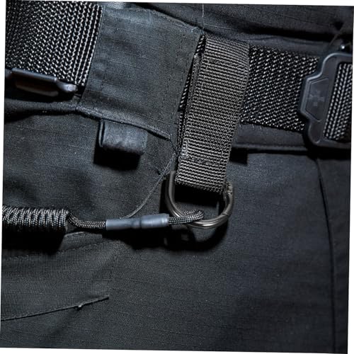 Tofficu 9 Stück Teiliges D ring Metall mit Federschnappverschluss Kompakte Leichte Karabinerclips für Schlüsselanhänger Taschen Rucksäcke Vielseitig Einsetzbar und Sicher Befestigend von Tofficu
