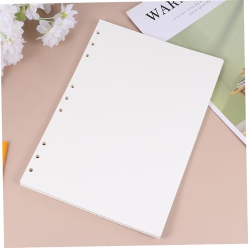 Tofficu 90 Blatt Nachfüllpapier Lose Einlagen Kompatibel mit Ringbuch Notizbuch Journal Schreibpapier für Schule Büro Journalbedarf von Tofficu
