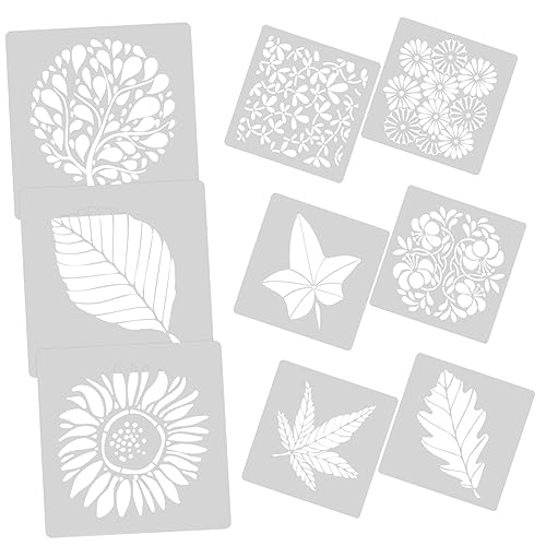 Tofficu 9Stücke Teiliges Blumenschablonen für Wandkunst Wiederverwendbare Malvorlagen für DIY Projekte und Mehr für Akrylmalkunst Tofficu 9Stücke Teiliges Blumenschablonen für Wandkunst Wiederverwendbare Malvorlagen für DIY Projekte und Mehr für Akrylmalkunst von Tofficu