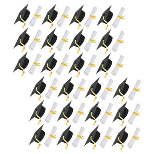Tofficu Absolventenhut Konfetti Papierstreuung für Abschlussfeier Sichere Dekoration für Party Klassenzimmer und Universitätsfeier Tofficu Absolventenhut Konfetti Papierstreuung für Abschlussfeier Sichere Dekoration für Party Klassenzimmer und Universitätsfeier von Tofficu