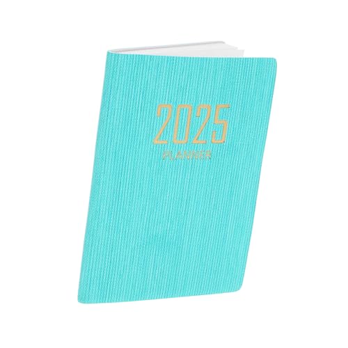 Tofficu Agenda-Buch Planer Zeitschrift Monatsplaner Buch Professional Tagesplaner Planer täglich Schreibbuch Studenten Agenda Notizblock Notizbuch Bürozubehör Bürobedarf Pu von Tofficu