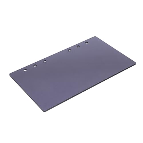 Tofficu Aktendeckel aus Acryl Nachfüllbares System Wiederverwendbarer Notizbuch Einband Langlebiger Blätterhalter für Schüler und Lehrer Schwarzes Binder Cover Tofficu Aktendeckel aus Acryl Nachfüllbares System Wiederverwendbarer Notizbuch Einband Langlebiger Blätterhalter für Schüler und Lehrer Schwarzes Binder Cover von Tofficu