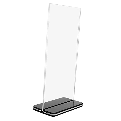 Tofficu Anzeigetafel acrylständer büro accessoires tischkarten messestand Tischschild Schilderhalter speichern Hochzeit Staffelei stehen mit Restaurant-Menühalter Papierhalter Transparent Tofficu Anzeigetafel acrylständer büro accessoires tischkarten messestand Tischschild Schilderhalter speichern Hochzeit Staffelei stehen mit Restaurant-Menühalter Papierhalter Transparent von Tofficu