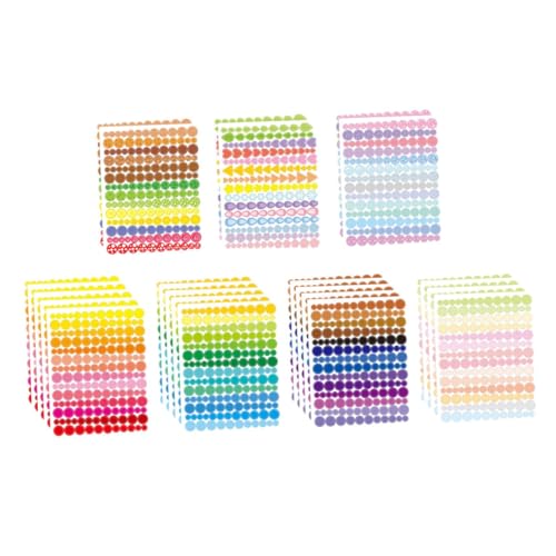 Tofficu Aufkleber Selbstklebende Dot Sticker für Diy Farbkennzeichnung für Etikettierung Organisieren und Beschriften von Dokumenten und Materialien Tofficu Aufkleber Selbstklebende Dot Sticker für Diy Farbkennzeichnung für Etikettierung Organisieren und Beschriften von Dokumenten und Materialien von Tofficu
