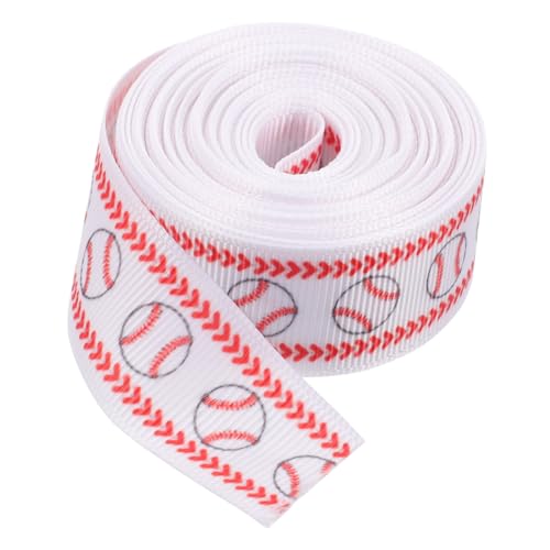 Tofficu Baseball Geschenkband Breit Vielseitiges Dekoband für Party Geschenkverpackung Basteln und Blumenarrangements Elegantes Mehrzweckiges Geschenkband für Festliche Anlässe Tofficu Baseball Geschenkband Breit Vielseitiges Dekoband für Party Geschenkverpackung Basteln und Blumenarrangements Elegantes Mehrzweckiges Geschenkband für Festliche Anlässe von Tofficu