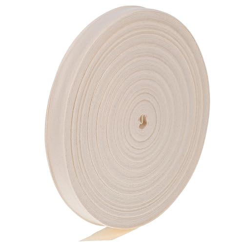 Tofficu Baumwoll Webband Breit Weiches Hautfreundliches Gurtband Natürlicher Baumwolle Vielseitiges Nähband für Kostüme Taschen Diy Schlaufenband Nahtfeines Baumwollband Tofficu Baumwoll Webband Breit Weiches Hautfreundliches Gurtband Natürlicher Baumwolle Vielseitiges Nähband für Kostüme Taschen Diy Schlaufenband Nahtfeines Baumwollband von Tofficu