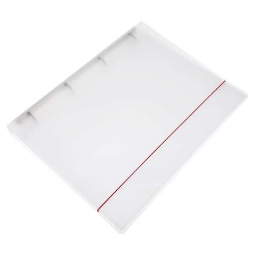 Tofficu Blatt Musikordner aktenkoffer aktentasche Aufbewahrungsmöglichkeit ordner für schule cartape Bindemappen Binderordner Ringbücher im A4-Format mit 4 Ringen A4-Ringbuch mit 4 Ringen von Tofficu