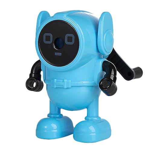Tofficu Bleistiftspitzer Bleistiftspitzer Mini- Bleistiftspitzer Für Das Klassenzimmer Farbstiftspitzer Lustiger Bleistiftspitzer Kinderschule Skizzieren Zeichnung Party Blue Eisen von Tofficu