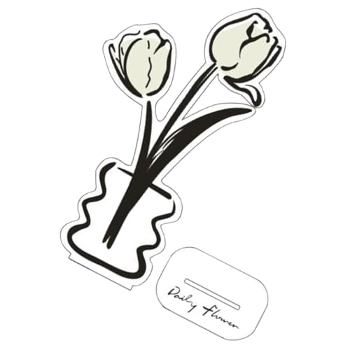 Tofficu Blumen-notizhalter Zeichenhalter Notizblockhalter Mini -staffelei Stand Gestell Tellerhalter Zum Präsentieren Inhaber Bild Steht Für Tisch Tischnotizhalter Acryl von Tofficu