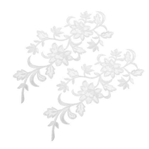Tofficu Blumensticker Applikation zum Aufbügeln Aufnäher Applikation Blumen aufbügeln Blütenblüte bestickte Stickerei Weiß Tofficu Blumensticker Applikation zum Aufbügeln Aufnäher Applikation Blumen aufbügeln Blütenblüte bestickte Stickerei Weiß von Tofficu