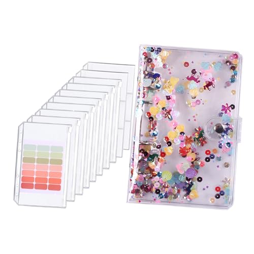 Tofficu Budget Binder mit PVC Zipper Tasche Bunte Fächer Etiketten Transparenter Geld Organizer und Notizbuch für Finanzplanung Sparheft und Office Organisation Tofficu Budget Binder mit PVC Zipper Tasche Bunte Fächer Etiketten Transparenter Geld Organizer und Notizbuch für Finanzplanung Sparheft und Office Organisation von Tofficu