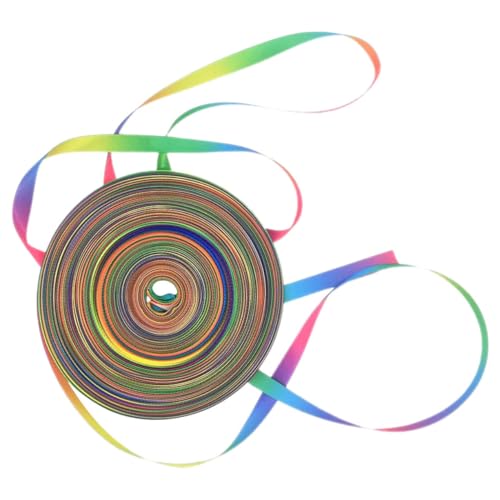 Tofficu Bunte Geschenkband Regenbogen Satinband Doppelseitig Breit Farbverlaufendes DIY Dekoband für Geschenkverpackung Tortendeko und Partygestaltung Tofficu Bunte Geschenkband Regenbogen Satinband Doppelseitig Breit Farbverlaufendes DIY Dekoband für Geschenkverpackung Tortendeko und Partygestaltung von Tofficu