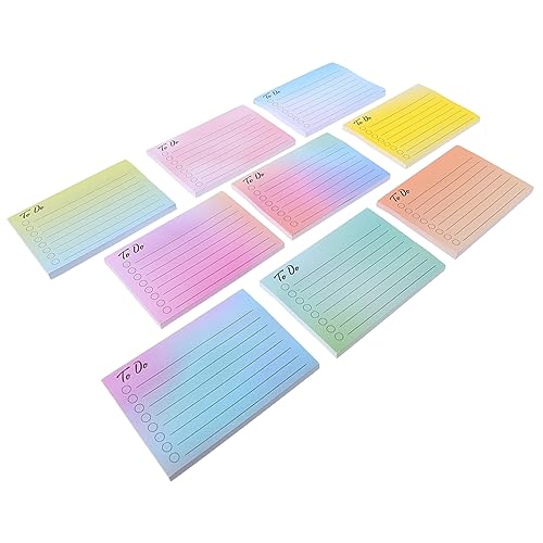 Tofficu Bunte Selbstklebende Haftnotizen Tragbare Notizblöcke Farben für Büro und Zuhause für To Do Listen und Erinnerungen Tofficu Bunte Selbstklebende Haftnotizen Tragbare Notizblöcke Farben für Büro und Zuhause für To Do Listen und Erinnerungen von Tofficu