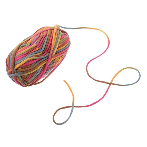 Tofficu Buntes Shirt Garn zum Häkeln Dickes Baumwollgarn für Anfänger Weiches Handgefertigtes Garn Vielseitig für Pullover Schals Decken und DIY Bastelprojekte Tofficu Buntes Shirt Garn zum Häkeln Dickes Baumwollgarn für Anfänger Weiches Handgefertigtes Garn Vielseitig für Pullover Schals Decken und DIY Bastelprojekte von Tofficu