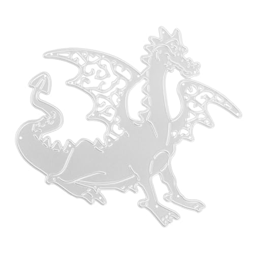 Tofficu Carbon Stahl Stanzform Drachen Motiv Langlebig Wiederverwendbar DIY Schablone für Scrapbooking Karten Album Basteln Tofficu Carbon Stahl Stanzform Drachen Motiv Langlebig Wiederverwendbar DIY Schablone für Scrapbooking Karten Album Basteln von Tofficu