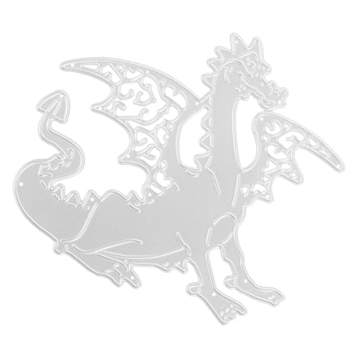 Tofficu Carbon Steel Dragon Stanzform Schneideform für Diy Scrapbooking Fotoalbum Schablone Wiederverwendbar Langlebig Kreativ Kinderfreundlich von Tofficu
