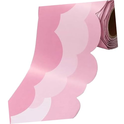 Tofficu Cloud Border Trim für Pinnwände Widerstandsfähige Abwischbare Wolken Bordüre Rosa Langlebiges für Klassenzimmer und Bürodekoration Einfache Anwendung und Pflege Tofficu Cloud Border Trim für Pinnwände Widerstandsfähige Abwischbare Wolken Bordüre Rosa Langlebiges für Klassenzimmer und Bürodekoration Einfache Anwendung und Pflege von Tofficu