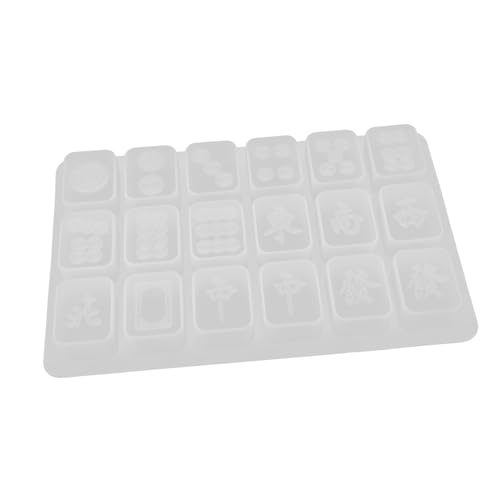 Tofficu DIY Mahjong Silikonform für Epoxidharz Gießform Teilig Silikonform für Individuelle Mahjong Spielsteine Originelles Basteln und Geschenkidee Tofficu DIY Mahjong Silikonform für Epoxidharz Gießform Teilig Silikonform für Individuelle Mahjong Spielsteine Originelles Basteln und Geschenkidee von Tofficu