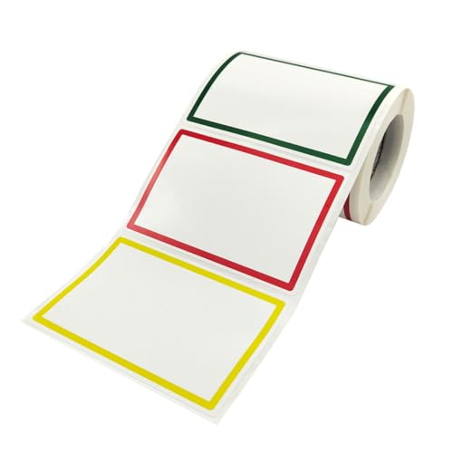 Tofficu DIY Namensaufkleber Blanko Aufkleber Bunte Selbstklebende Etiketten für Schule Haushalt Büro Einfache Beschriftung und Personalisierung Vielseitig Einsetzbar Tofficu DIY Namensaufkleber Blanko Aufkleber Bunte Selbstklebende Etiketten für Schule Haushalt Büro Einfache Beschriftung und Personalisierung Vielseitig Einsetzbar von Tofficu