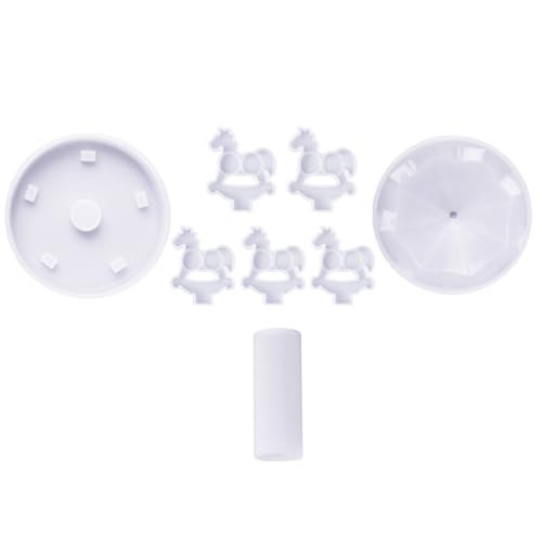 Tofficu DIY Silikonform Karussell Epoxidharz Gießform Flexibel Reißfest Langlebig für Handwerk Dekoration Tofficu DIY Silikonform Karussell Epoxidharz Gießform Flexibel Reißfest Langlebig für Handwerk Dekoration von Tofficu