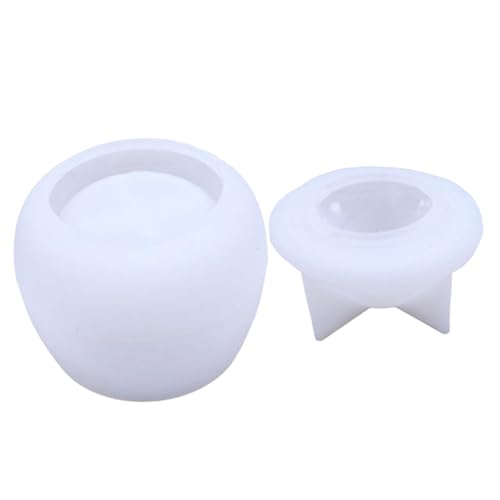 Tofficu DIY Silikonform Pilz Vorratsdose Epoxidharz Gießform Pilzförmiges Aufbewahrungsbox Mold Robust Reißfest Einfach zu Entformen Waschbar für Kreative DIY Projekte von Tofficu