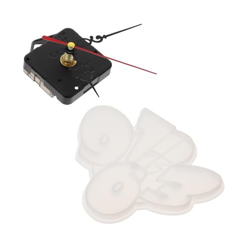 Tofficu DIY Silikonform Uhr Basteln Teilig Silikon Uhrform für Epoxidharz Gießen Kreative Wanduhr Dekoration Geschenkidee Bastelbedarf von Tofficu