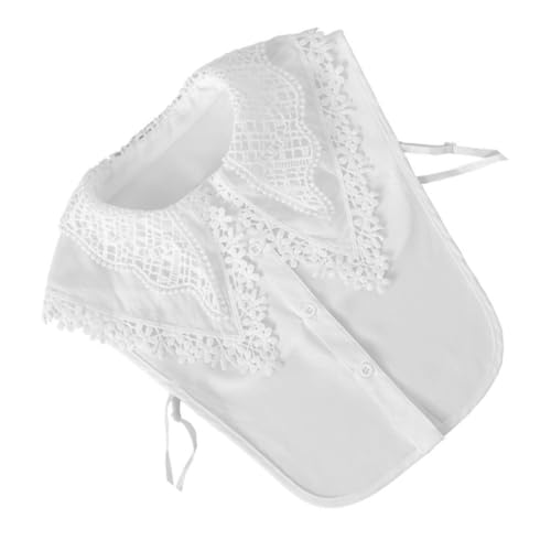 Tofficu Damen Spitzenkragen aus Spitze Abnehmbar Eleganter Falscher Kragen mit Blumenmuster Komfortabler Bluseneinsatz für Pullover Jacken Shirts Hautfreundlich und Atmungsaktiv Tofficu Damen Spitzenkragen aus Spitze Abnehmbar Eleganter Falscher Kragen mit Blumenmuster Komfortabler Bluseneinsatz für Pullover Jacken Shirts Hautfreundlich und Atmungsaktiv von Tofficu