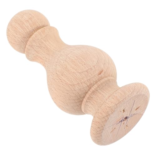 Tofficu Dekorative, Unbehandelte Holz-endstücke Für Bettpfosten, Dübel-endstücke, Fahnenmast-aufsätze, Treppen, Holz-diy-bastel-endstücke Für Die Heimdekoration, Beige von Tofficu