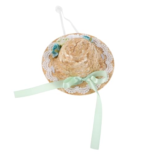 Tofficu Dekorativer Sommerhut mit Schleife Blumen für DIY Bastelprojekte Bohemian Puppenhut für Kreative Sammler und Bastelideen Tofficu Dekorativer Sommerhut mit Schleife Blumen für DIY Bastelprojekte Bohemian Puppenhut für Kreative Sammler und Bastelideen von Tofficu