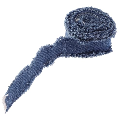 Tofficu Dekoratives Polyester Geschenkband Breit Dunkelblaues DIY Bastelband mit Fransen für Verpackung Haarbänder Partydeko und Geschenkverpackung Hochwertiges Schleifenband Tofficu Dekoratives Polyester Geschenkband Breit Dunkelblaues DIY Bastelband mit Fransen für Verpackung Haarbänder Partydeko und Geschenkverpackung Hochwertiges Schleifenband von Tofficu