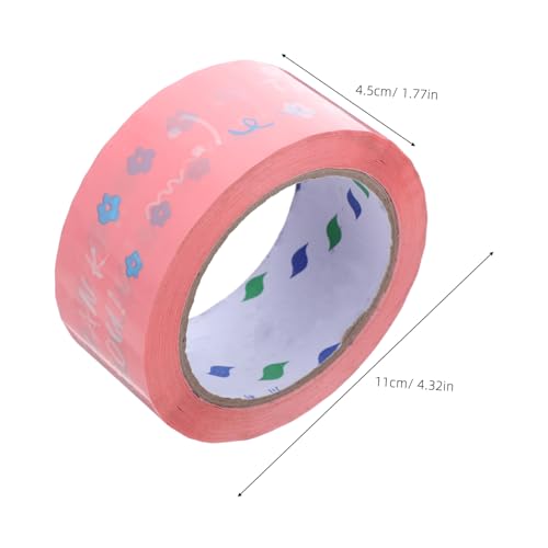 Tofficu Dekoratives Verpackungsband mit Starkem Klebstoff für Sicheres Versiegeln von Kleinen Geschäftspaketen Vielseitig Einsetzbar als Thank You Tape für Boxen für Shops und Tofficu Dekoratives Verpackungsband mit Starkem Klebstoff für Sicheres Versiegeln von Kleinen Geschäftspaketen Vielseitig Einsetzbar als Thank You Tape für Boxen für Shops und von Tofficu