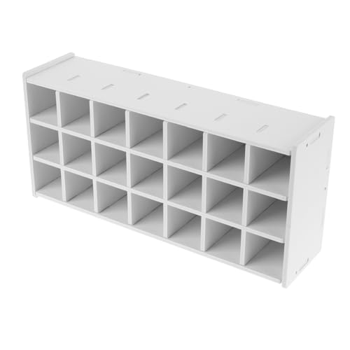 Tofficu Desktop Pigment Container Fächer Malfarben Organizer für Kunstbedarf Stabiler Holzfarben Aufbewahrungsschrank für Pigmenttuben und Platzsparend und Langlebig Tofficu Desktop Pigment Container Fächer Malfarben Organizer für Kunstbedarf Stabiler Holzfarben Aufbewahrungsschrank für Pigmenttuben und Platzsparend und Langlebig von Tofficu