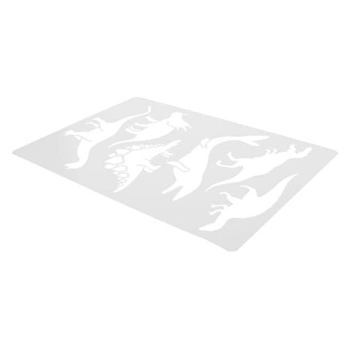 Tofficu Dinosaurier Schablonen Wiederverwendbare Schablonen für Diy Bastelideen zum Dekorieren von Wänden Alben und Scrapbooks Flexiblem für Kleine Künstler Tofficu Dinosaurier Schablonen Wiederverwendbare Schablonen für Diy Bastelideen zum Dekorieren von Wänden Alben und Scrapbooks Flexiblem für Kleine Künstler von Tofficu