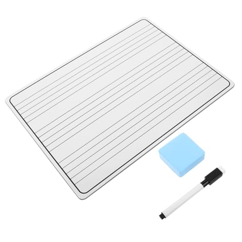 Tofficu Doppelseitiges Whiteboard mit Musik Notenlinie und Trockenlöschfläche Handlich Rahmenlos Whiteboard Marker und Radiergummi für Unterricht Büro Schüler und Lehrer Tofficu Doppelseitiges Whiteboard mit Musik Notenlinie und Trockenlöschfläche Handlich Rahmenlos Whiteboard Marker und Radiergummi für Unterricht Büro Schüler und Lehrer von Tofficu