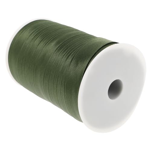 Tofficu Doppelt Gefaltetes Satin Schrägband Olivgrünes Taftband für Saum und Kragenauskleidung für Cheongsam Näharbeiten und DIY Bekleidungsdekoration von Tofficu