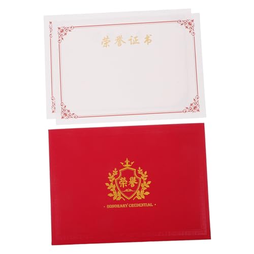 Tofficu Ehrungszertifikat Hülle Rot Multifunktionale Urkundenmappe mit Papier Schutz gegen Knicke Beschreibbare Fläche Für Abschluss Wettbewerb Mitarbeiteranerkennung und Auszeichnungen Tofficu Ehrungszertifikat Hülle Rot Multifunktionale Urkundenmappe mit Papier Schutz gegen Knicke Beschreibbare Fläche Für Abschluss Wettbewerb Mitarbeiteranerkennung und Auszeichnungen von Tofficu