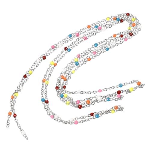 Tofficu Emaille-öl Tropfende Clipkette Schmuck Halskette Haarnadel Diy Kette Diy-kette Diy Haarnadelkette Choker-kette Rostfreier Stahl Tofficu Emaille-öl Tropfende Clipkette Schmuck Halskette Haarnadel Diy Kette Diy-kette Diy Haarnadelkette Choker-kette Rostfreier Stahl von Tofficu