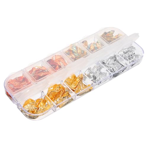 Tofficu Epoxidharz Bastelfüller Farben Metallic Strukturpaste für DIY Tinfoil Craft Decor Vielseitig Einsetzbar als Epoxy Resin Füllmaterial und Schutzverpackung für Kreative von Tofficu