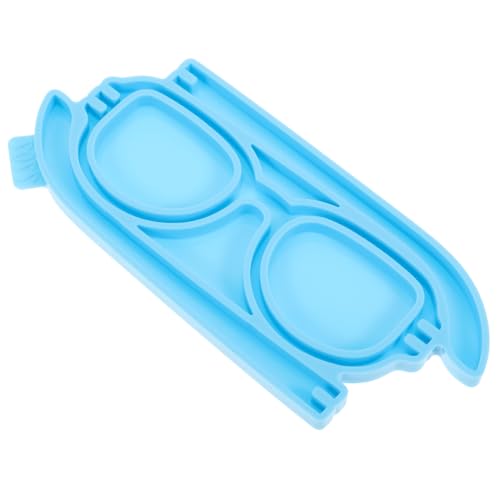 Tofficu Epoxidharz Silikonform Brillenform DIY Gießform für Kreative Dekorationen Flexible Antihaftbeschichtete Silikonform für Schmuck und Bastelprojekte Blau Tofficu Epoxidharz Silikonform Brillenform DIY Gießform für Kreative Dekorationen Flexible Antihaftbeschichtete Silikonform für Schmuck und Bastelprojekte Blau von Tofficu