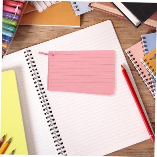 Tofficu Farben Liniert Memo Karteikarten mit Metallringen Tragbare Notizkarten Ringbuch für Lernen Büro und Reise Leichtes Schreibkarten Notizblock Tofficu Farben Liniert Memo Karteikarten mit Metallringen Tragbare Notizkarten Ringbuch für Lernen Büro und Reise Leichtes Schreibkarten Notizblock von Tofficu