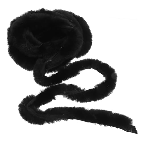 Tofficu Faux Fur Ribbon Kunstfellstoff Breit Strapazierfähiger Kunstpelzbesatz für DIY Dekorationen Geeignet für Traditionelle Chinesische Kleidung Party und Winterdeko Hautfreundlich und von Tofficu