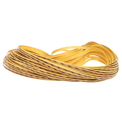 Tofficu Flaches Kunststoff-rattanband PE Geflecht Reparaturmaterial Flexibel Langlebig für Möbel Sofa Terrassenstuhl Aufbewahrungskorb DIY Handwerk von Tofficu