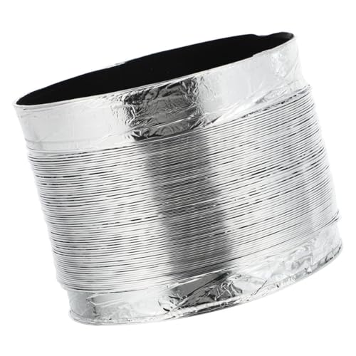 Tofficu Flexible Abluftschlauch Aluminiumfolie für Küchenventilation Hochtemperaturbeständig Leicht zu Installieren für Dunstabzugshaube Trockner Tofficu Flexible Abluftschlauch Aluminiumfolie für Küchenventilation Hochtemperaturbeständig Leicht zu Installieren für Dunstabzugshaube Trockner von Tofficu