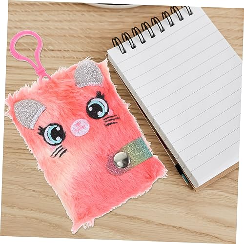Tofficu Fluffy Hängendes Notizbuch mit Niedlichem Einhorn Mini Schul Tagebuch zum Aufhängen Tragbares Buntes Pocket Notebook für Schüler und Studenten für Mädchen und Jungen von Tofficu