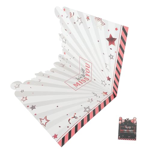 Tofficu Gedenkkarte zum Ruhestand Jumbo für Männer groß überspringen Riese ruhestand karte Partydekoration Ruhestand Grußkarte kollegen Party-Requisite Rentenkarte Papier Rose Gold Tofficu Gedenkkarte zum Ruhestand Jumbo für Männer groß überspringen Riese ruhestand karte Partydekoration Ruhestand Grußkarte kollegen Party-Requisite Rentenkarte Papier Rose Gold von Tofficu