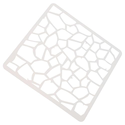 Tofficu Geometrische Schablonen Für Betonböden Fliesenschablonen Betonfüllmusterschablonen Wandschablonen Felsmalereischablonen Ziegelschablonen Für Wand Und Bodenschablonen Weiß Tofficu Geometrische Schablonen Für Betonböden Fliesenschablonen Betonfüllmusterschablonen Wandschablonen Felsmalereischablonen Ziegelschablonen Für Wand Und Bodenschablonen Weiß von Tofficu