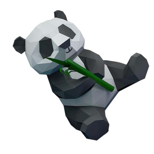 Tofficu Geometrisches Origami Panda Papiermodell mit Bambus DIY Handgeformte Dekoration Ornament für Erwachsene Einfach Zusammenzubauen Langlebiges Papier für Festival Party Fotografie Tofficu Geometrisches Origami Panda Papiermodell mit Bambus DIY Handgeformte Dekoration Ornament für Erwachsene Einfach Zusammenzubauen Langlebiges Papier für Festival Party Fotografie von Tofficu